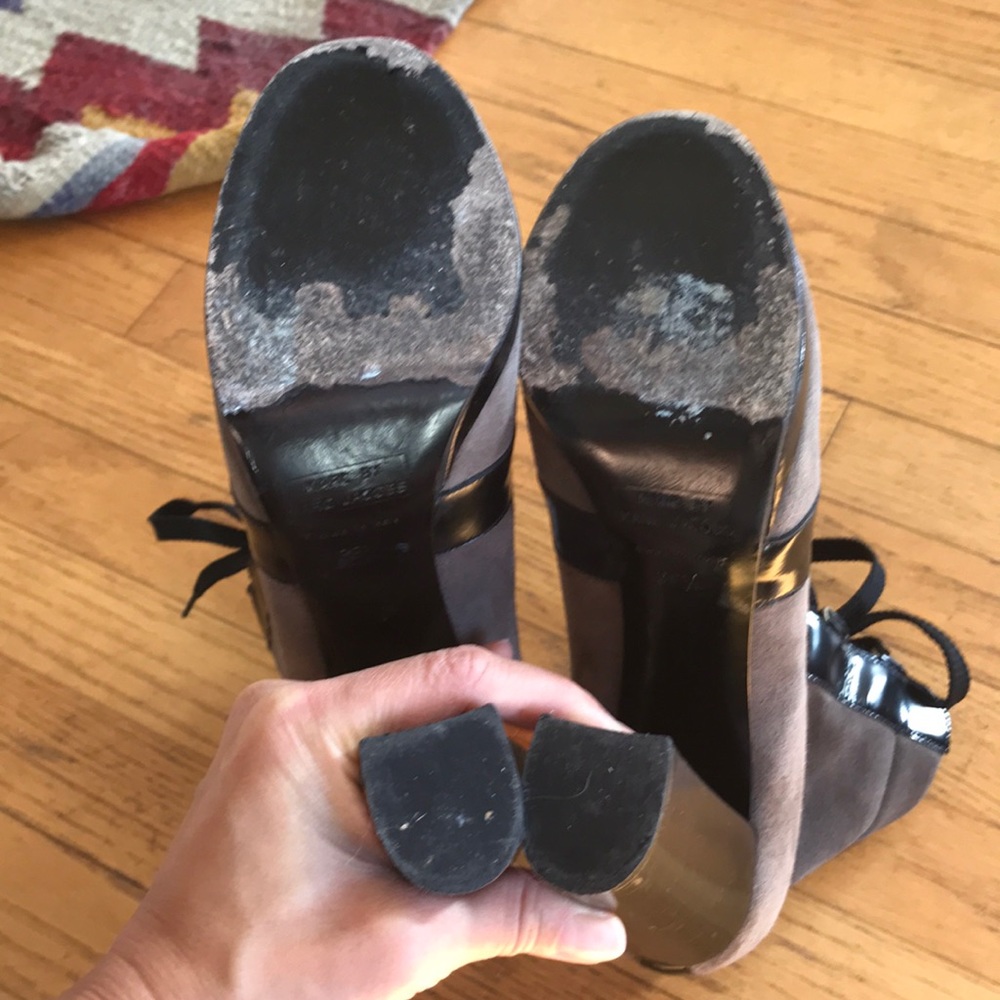 Marc by Marc Jacobs high heeled Suede boots 38.5 - Picture 3 of 6